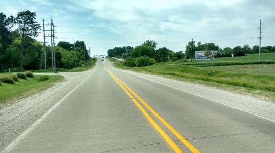 US 59 0.4 mi N/O SR 3 WS
