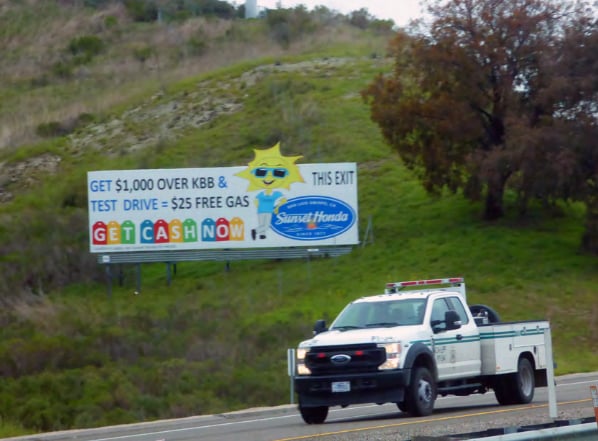 Northbound 101 heading into San Luis Obispo Media