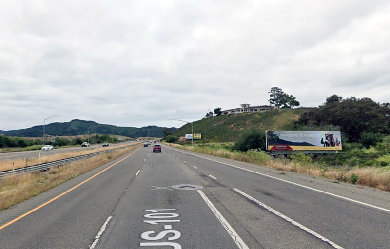 Southbound 101 traffic heading towards Pismo Beach Media