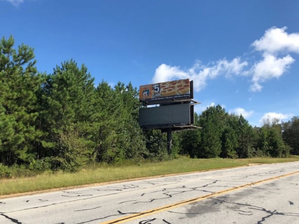 GA 77 South of Old Hartwell Rd. ES - Top panel - N/F CR Media