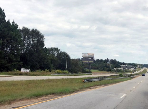 Hwy 76/123 0.6 mile South of Hwy 11 - Top panel - W/F CR Media