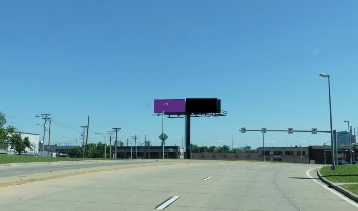 Location photo for Gratiot St near Manchester @ Sarah WB, Forest Park Southeast (St. Louis)