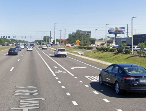 E/S Hwy 98N at Marcum Rd ; RR ; S Media