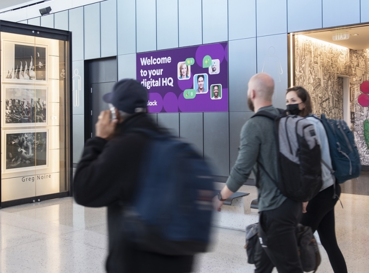 Tension Fabric Display in Austin, TX