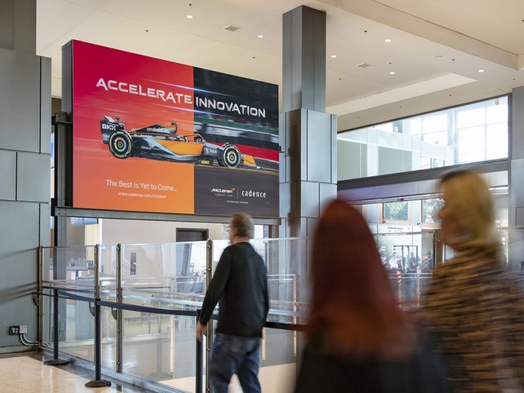 Tension Fabric Display in Austin, TX