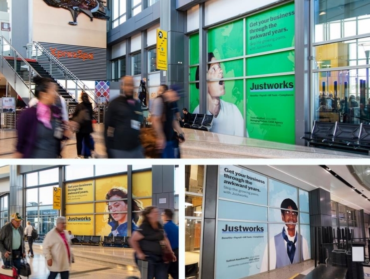 Departures & some Arrivals Recognizable package of (3) window clings