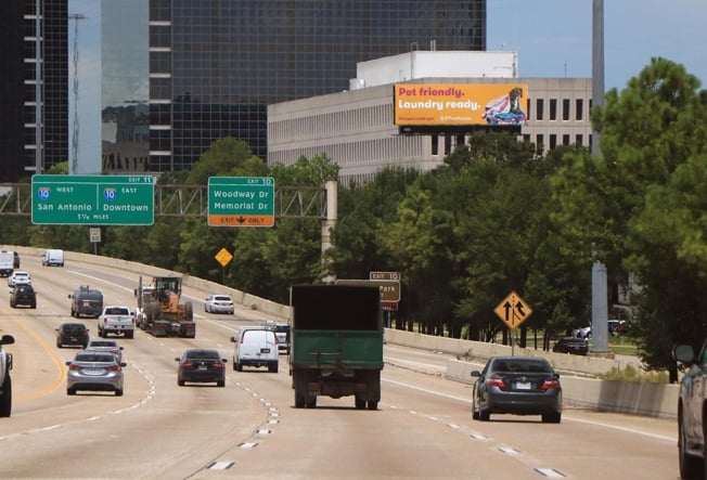 Location photo for W Loop S near Uptown Park Station SB, Afton Oaks / River Oaks Area (Houston)