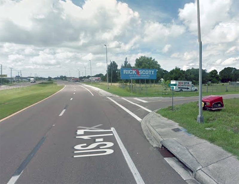 Location photo for Duncan Rd near Peace River Botanical & Sculpture Gardens (Punta Gorda)