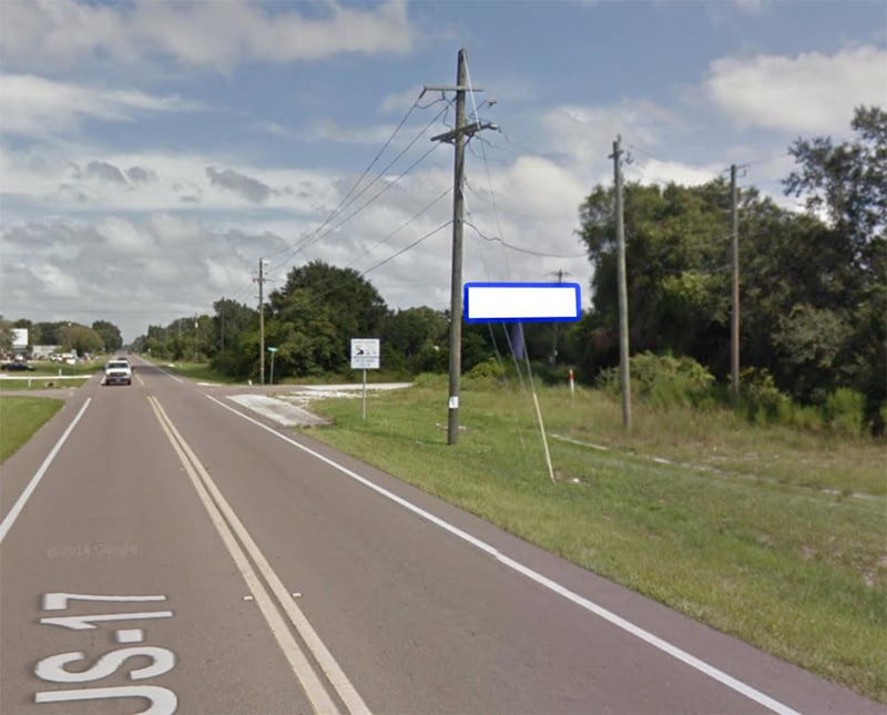 3470 Hwy 17 North (US 17) approximately 1 mile north of CR760; Corner of Fletcher Road