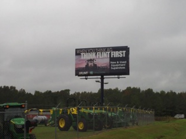 Hwy. 82 E. at John Deere; west end of property - W/S W/F CR