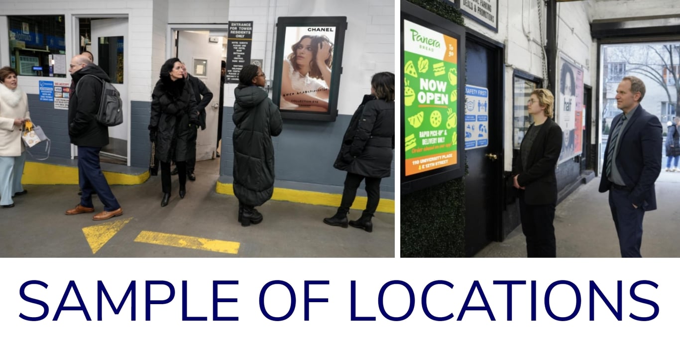 Digital Kiosk/Manhattan DOOH Package in Windsor Locks, CT