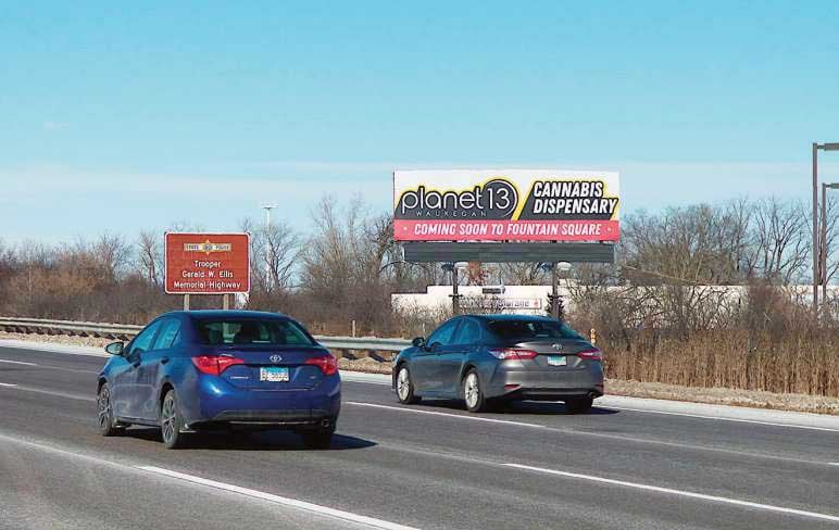 East side of I-94 1/4 mile south of Route 176 Media