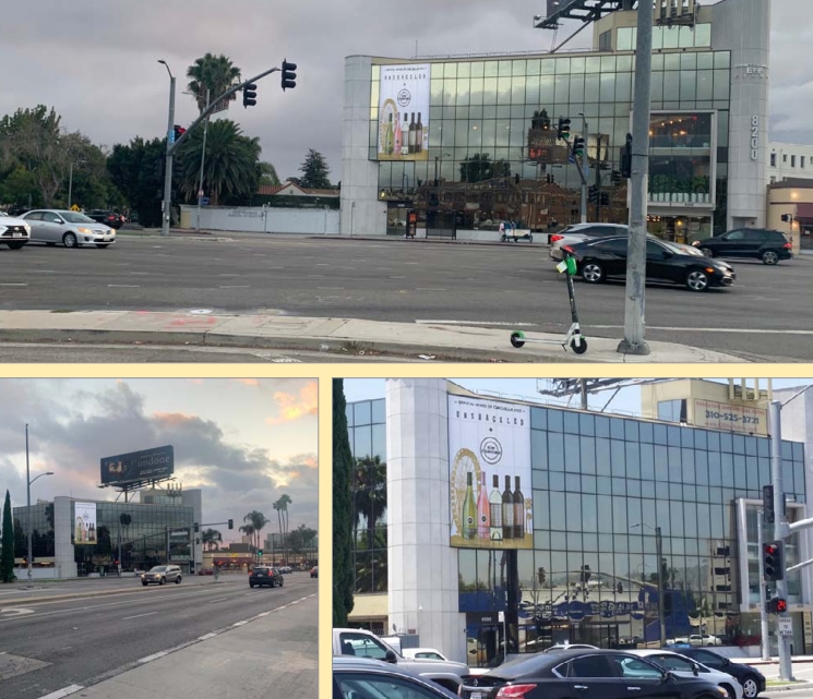 Location photo for Wilshire Blvd near Beverly Hills Sign, Central LA (Beverly Hills)