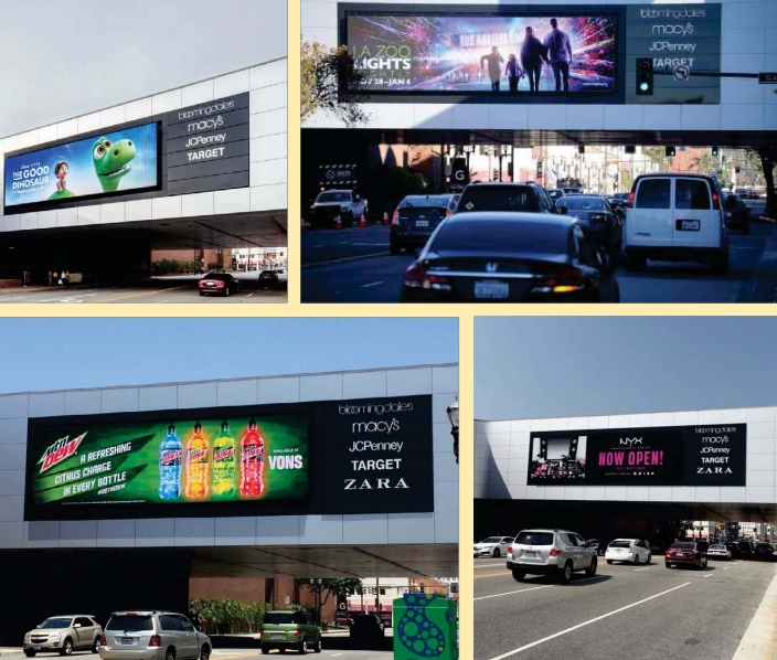 Exterior Digital Bulletin @ Glendale Galleria -North Central Ave Media