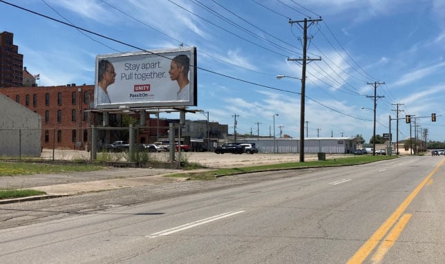 Hensley Blvd, 250 ft E/O Dewey Ave S/S, E/F Media
