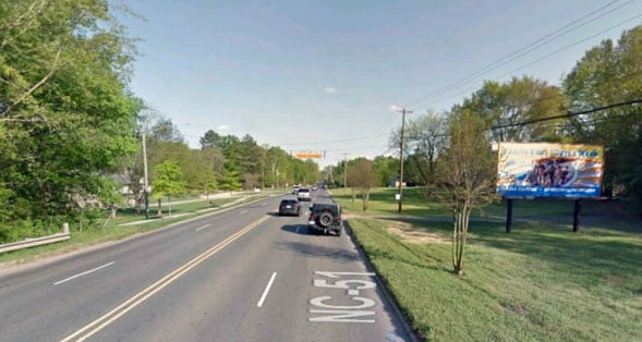 Location photo for Main St near Jack D. Hughes Memorial Park (Pineville)