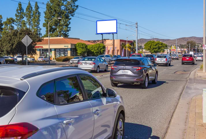 Location photo for Cuyamaca St near Plaza De Cuyamaca Shopping Center (Santee)