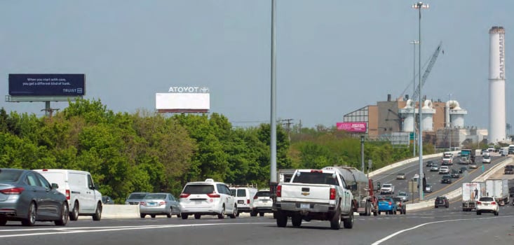 Location photo for Western Ave near MONROE ST & WICOMICO ST fs nb, Carroll - Camden Industrial Area (Baltimore)