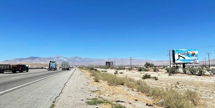 I-10 .6 miles w/o Gene Autry Trail Media