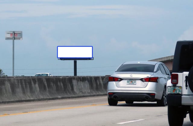 I-595 1000.00 ft W/O I-95 S/S F/E Media