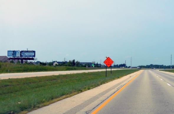 US 24 2000 ft E/O Cummings Ln SS -Right Panel Media