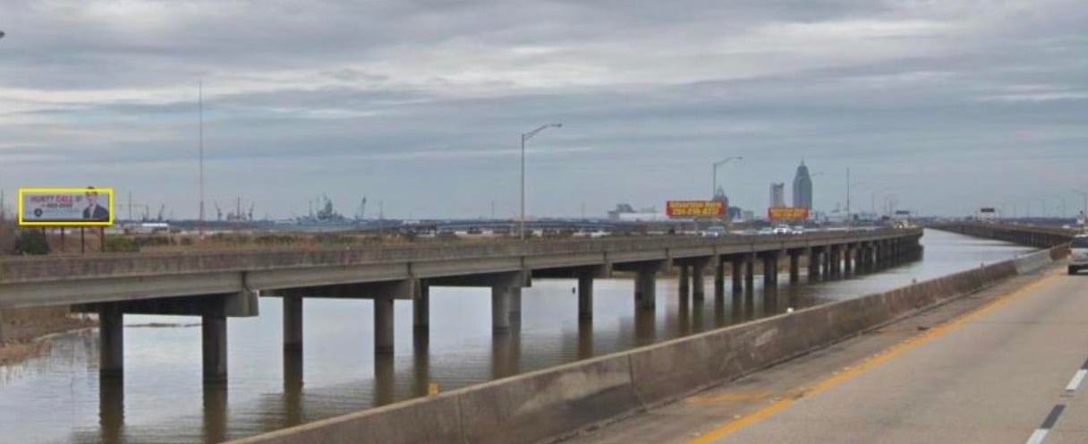 S/S I-10 2ND W/O DAPHNE EXIT, P-F Media