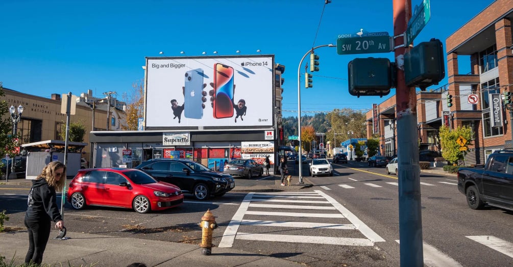 Location photo for W Burnside St near Providence Park, Northwest Portland (Portland)