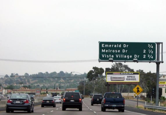 Location photo for HWY 78 SL 1/2M E/O COLLEGE, OCEANSIDE