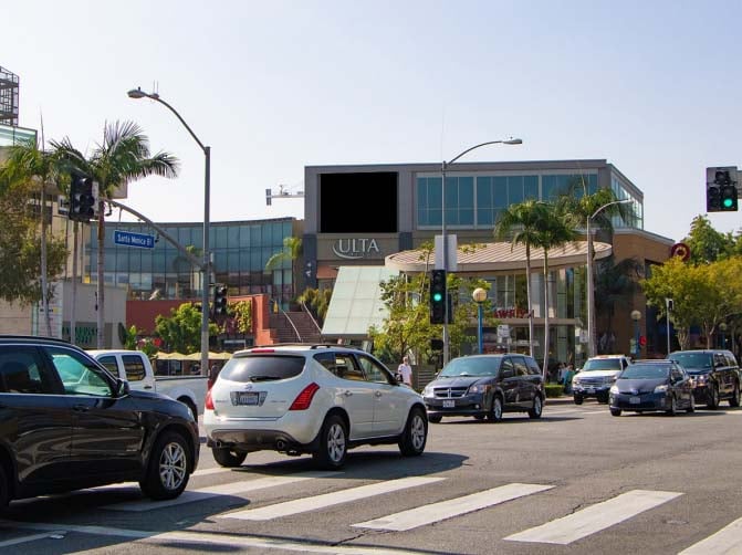 Location photo for Santa Monica Blvd near West Hollywood Gateway, Central LA (West Hollywood)