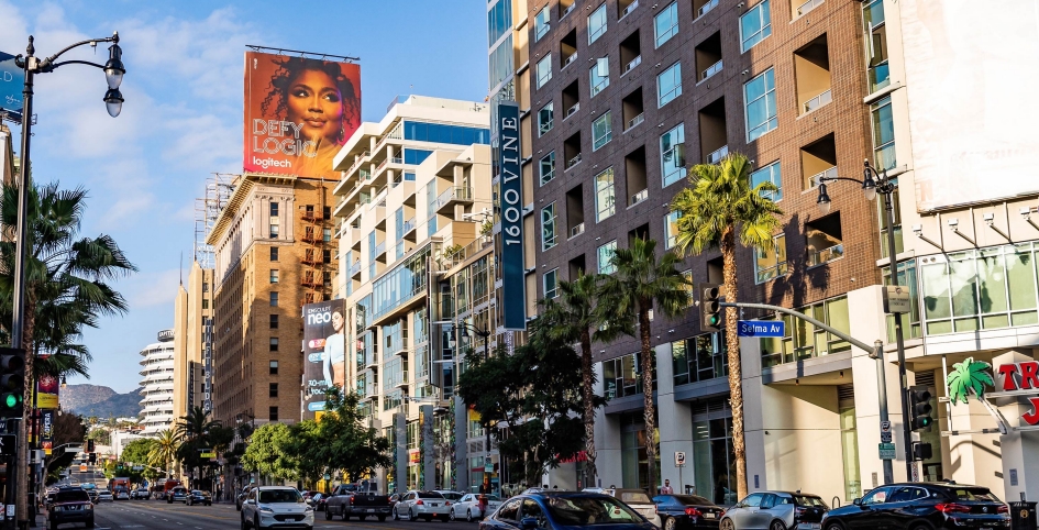 Location photo for Hollywood Blvd near Hollywood / Vine, Central LA (Los Angeles)