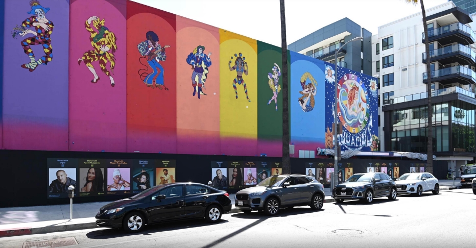 Location photo for W Sunset Blvd near Hollywood Walk Of Fame HQ, Central LA (Los Angeles)