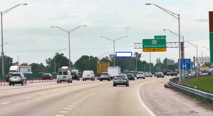 Location photo for Hollywood Blvd near Hollywood Boulevard & Tyler St - (Hollywood Tri-Rail), Park East (Hollywood)