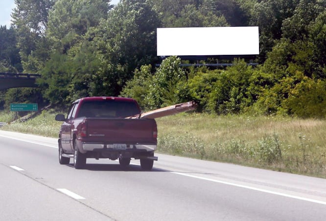 Billboard near Bonnaroo