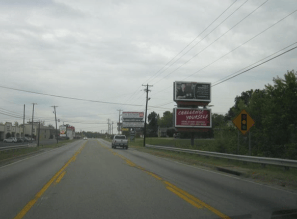 US 25N 1.3 mi S/O SR 192 WS F/N Media