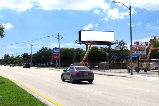 Location photo for Okeechobee Blvd near HAVERHILL RD at OKEECHOBEE BLVD (West Palm Beach)