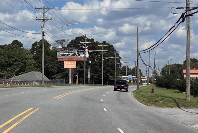 HWY 321 (YORK ST) 0.4 mi S/O HUDSON RD WS Media