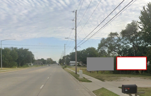 N. Ohio St W/S, 0 ft AT E. Lakewood Cir, N/F Media