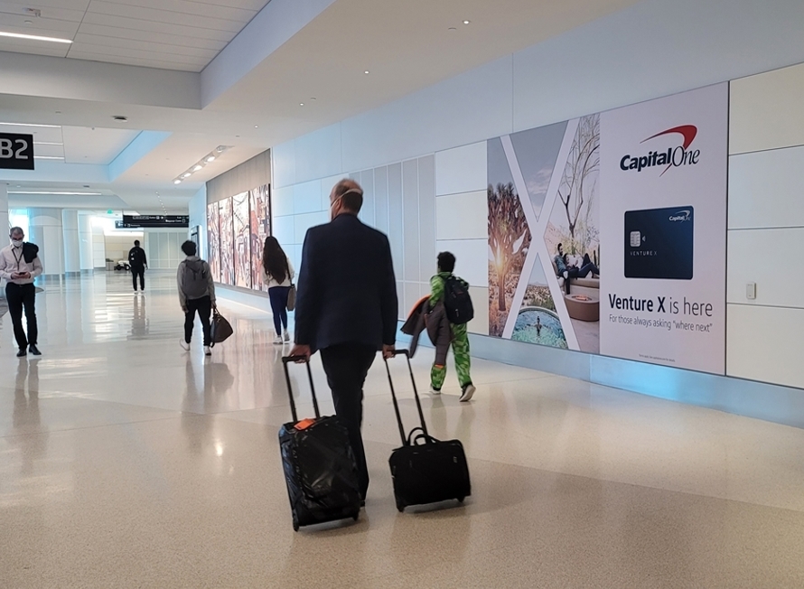 Tension Fabric Display in Millbrae, CA