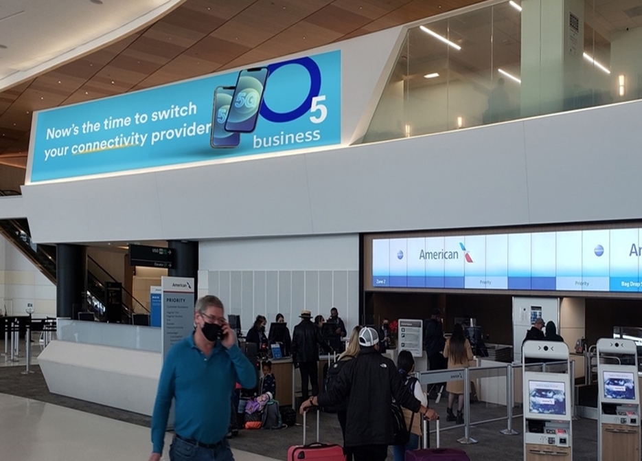 Tension Fabric Display in Millbrae, CA