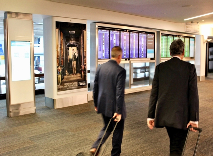 Tension Fabric Display in Millbrae, CA