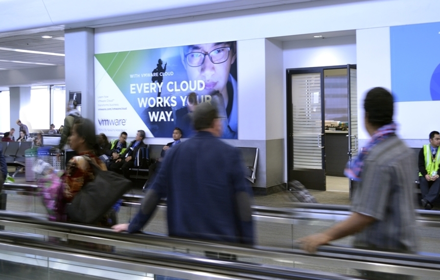 Tension Fabric Display in Millbrae, CA