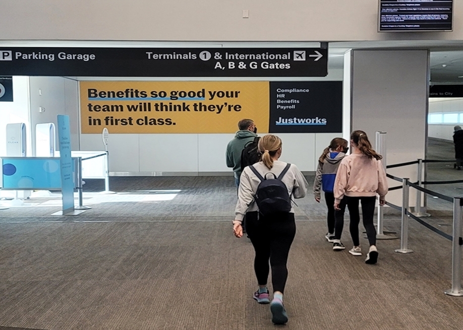 Tension Fabric Display in Millbrae, CA