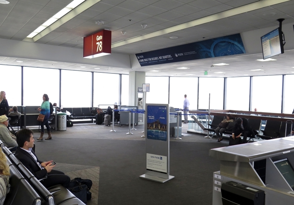 Tension Fabric Display in Millbrae, CA