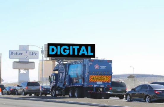 Location photo for W Tropicana Ave near SB Decatur after Tropicana (Las Vegas)