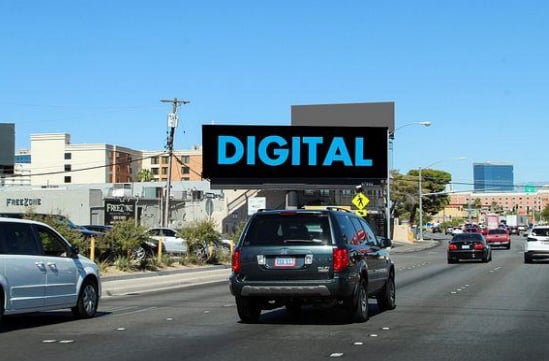 Location photo for University Center Dr near SB Paradise before Tropicana, University District (Las Vegas)