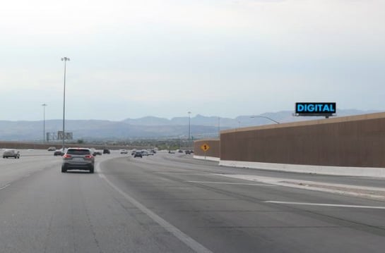 Location photo for E Warm Springs Rd near WB Warm Springs after Paradise (Las Vegas)