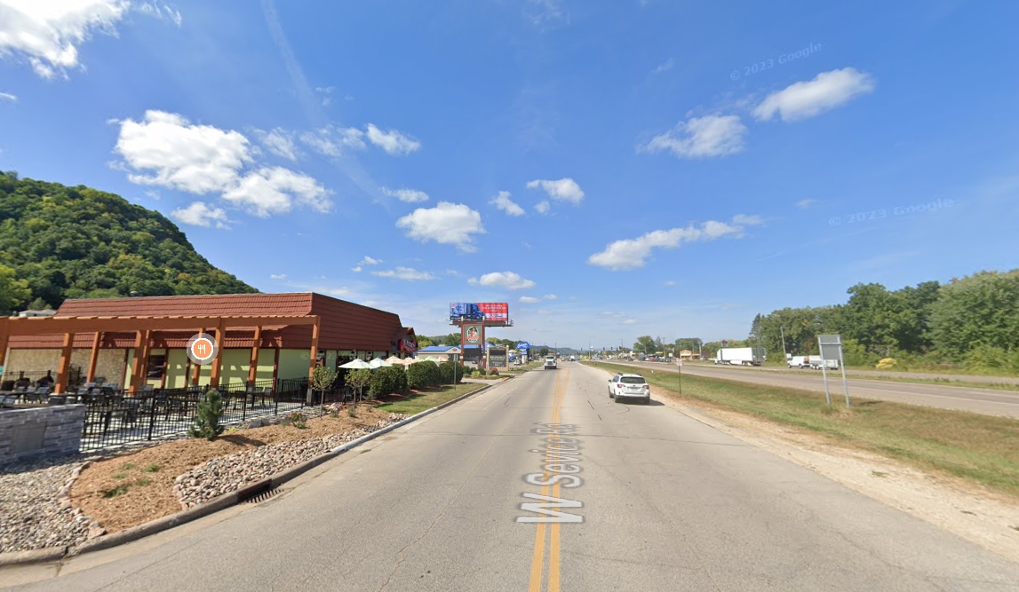 Location photo for W Service Rd near Westgate/Culvers/ALDI (Winona)