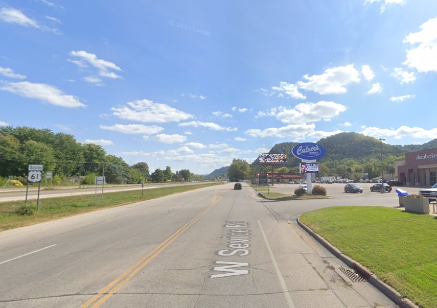 Location photo for W Service Rd near Westgate/Culvers/ALDI (Winona)