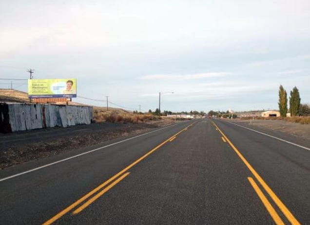 Billboard near Watershed Festival