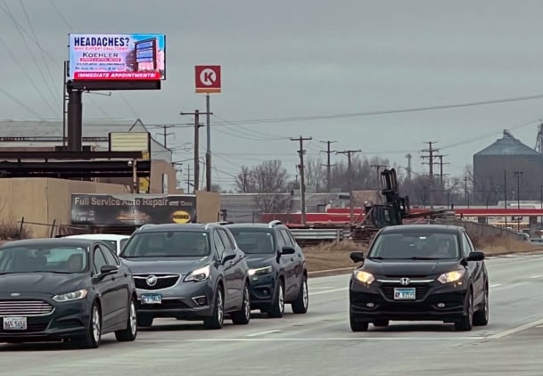 Location photo for IL-50 near Northfield Square Mall (Bourbonnais)